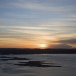 Sunset Over the Sometimes Islands on Lake Travis